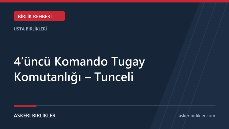 Askeri Birlikler | Askeri Bilgi Paylaşım Platformu Askeri Birlikler | Askeri Bilgi Paylaşım Platformu