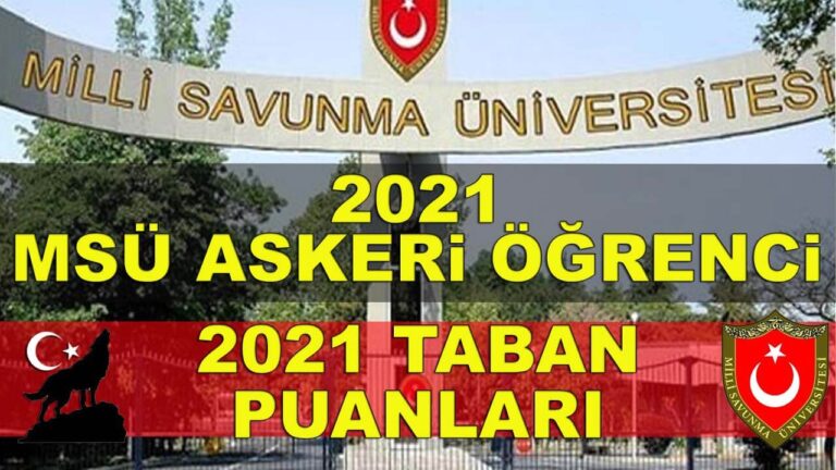 2021 MSÜ Taban Puanları: Geçmiş Yıllar ve Puan Rehberi