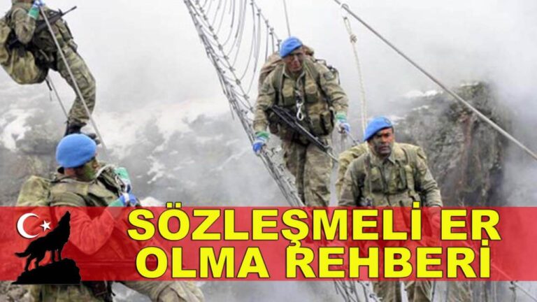 Sözleşmeli Er Nasıl Olunur? Başvuru ve Özlük Hakları
