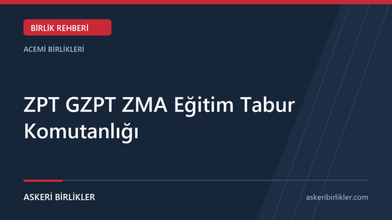 Askeri Birlikler | Askeri Bilgi Paylaşım Platformu Askeri Birlikler | Askeri Bilgi Paylaşım Platformu