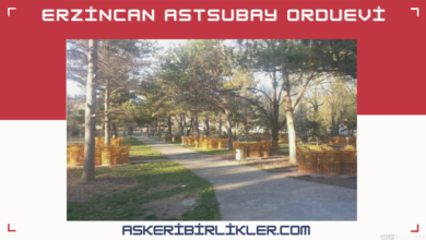 24-Erzincan Astsubay Orduevi