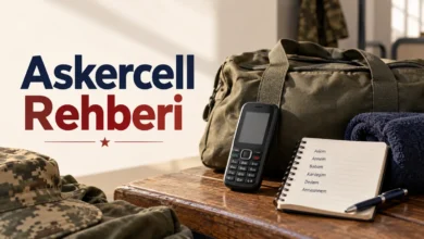 Hat ve iletişim hazırlığını anlatan tuşlu telefon ile not defteri