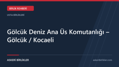 Gölcük Deniz Ana Üs Komutanlığı – Gölcük / Kocaeli Gölcük Deniz Ana Üs Komutanlığı – Gölcük / Kocaeli rehber kapağı