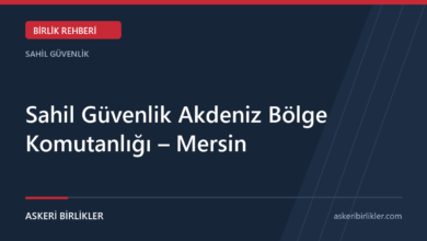 Sahil Güvenlik Akdeniz Bölge Komutanlığı – Mersin Sahil Güvenlik Akdeniz Bölge Komutanlığı – Mersin rehber kapağı