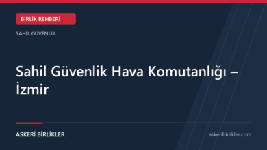 Sahil Güvenlik Hava Komutanlığı – İzmir Sahil Güvenlik Hava Komutanlığı – İzmir rehber kapağı