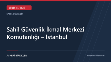Sahil Güvenlik İkmal Merkezi Komutanlığı – İstanbul Sahil Güvenlik İkmal Merkez Komutanlığı – İstanbul rehber kapağı