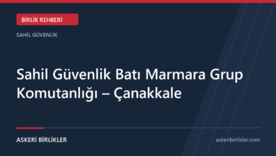 Sahil Güvenlik Batı Marmara Grup Komutanlığı – Çanakkale Sahil Güvenlik Batı Marmara Grup Komutanlığı – Çanakkale rehber kapağı