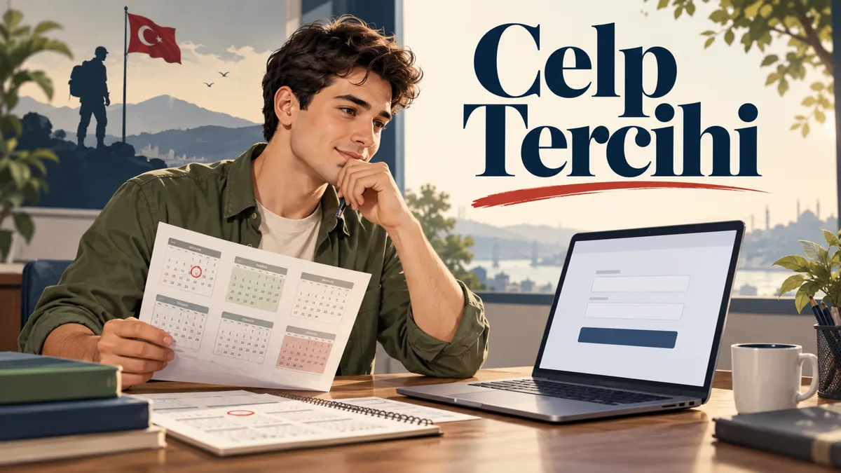 Celp Tercihi için belge ve başvuru sürecini anlatan temsili kapak