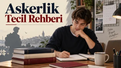 Askerlik ertelemesi için takvim ve öğrenim belgelerini kontrol eden kişi