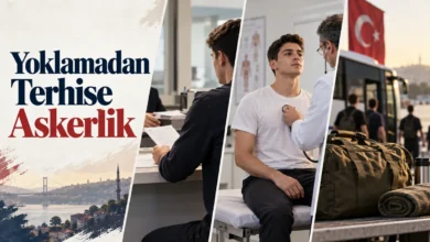 Başvuru muayene ve birliğe katılış aşamalarını gösteren kolaj