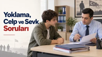 Yoklama ve sevk sorularını görevliyle görüşen genç temsili